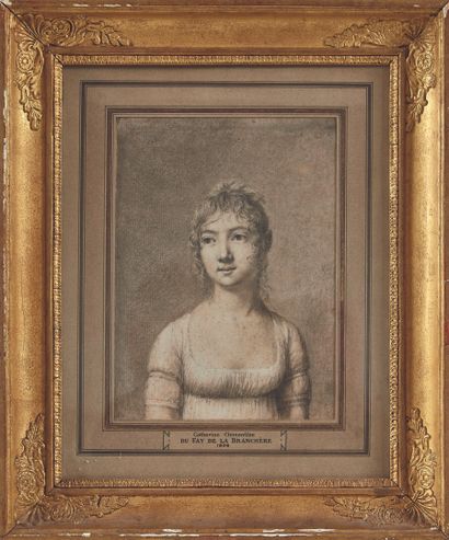 Ecole FRANCAISE, 1806
Portrait de Catherine...