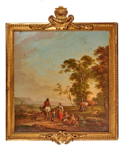 Jean-Baptiste CLAUDOT DE NANCY (1733-1805)
Paysage...