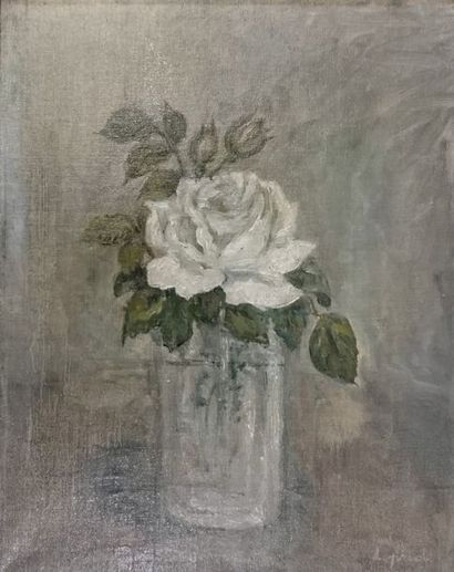 null Pierre LAPRADE (1875 - 1931)

bouquet de rises blanches

huile sur toile signé...