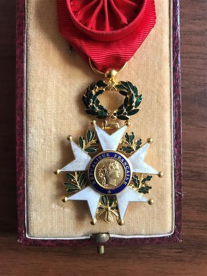 null France. ORDRE de la Légion d'Honneur de la deuxième République 1848 / 1852 en...