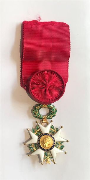 null France. MEDAILLE de la Légion d'Honneur, Honneur et Patrie de 1870 en métal...