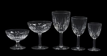 null VILLEROY ET BOCH

Important service de verres en cristal marqués VB comprenant...