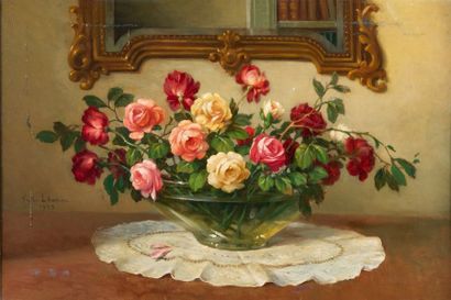 null Victor LHOMME (1870-1957)

Nature morte aux roses

Huile sur toile signée en...