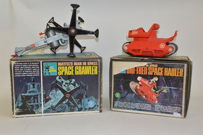 null MATTEL: Mattel's man in space. Ensemble comprenant: Space Crawler dans sa boite...