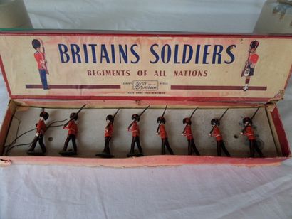 null Britains-Métal: coffret réf 1634 "the Governor-General's Foot Guards". complet...