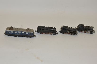 null MÄRKLIN varia de locomotives diverses :

- 3034 BB E41 024 DB, en bleu, état...