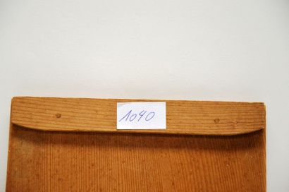 null Poupée SAMOURAI dans sa boîte d'origine, avec lances, 30/35 cm