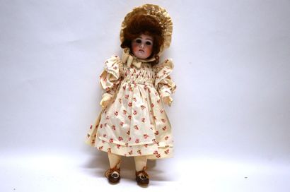 null KESTNER doll "square teeth", without mould number (marked 2 at the crown), body...