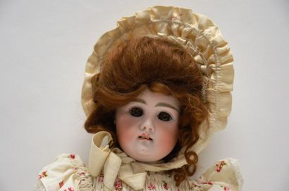 null KESTNER doll "square teeth", without mould number (marked 2 at the crown), body...
