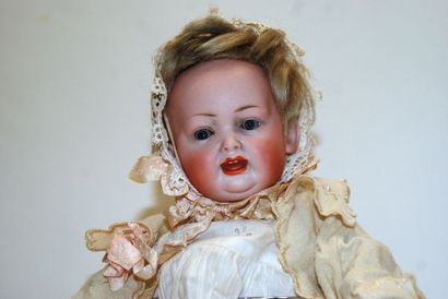 null Baby doll, KLEY & HABN 160-1, open/closed mouth with exposed teeth and tongue,...