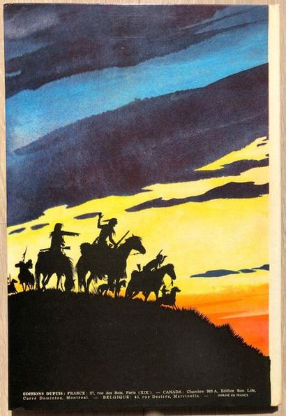 null Jigé/Jerry Spring. Album T2 "Yucca ranch" édition de 1956 en état neuf.