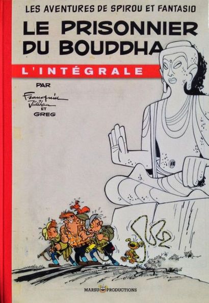 null Franquin/Spirou & Fantasio. Album "Le prisonnier du Bouddha" version intégrale...