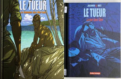 null Jacamon/Le tueur. Paire d'albums en état neuf:

- Tome 5 "la mort dans l'âme"...