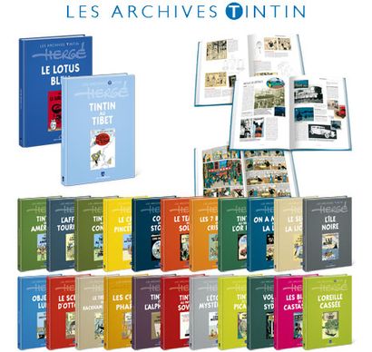 null Les Archives Tintin par Moulisart et les éditions Atlas.  Edité entre 2010 et...