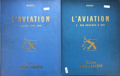 null Paire de livres collection "Voir et savoir": L'aviation, complet avec toutes...