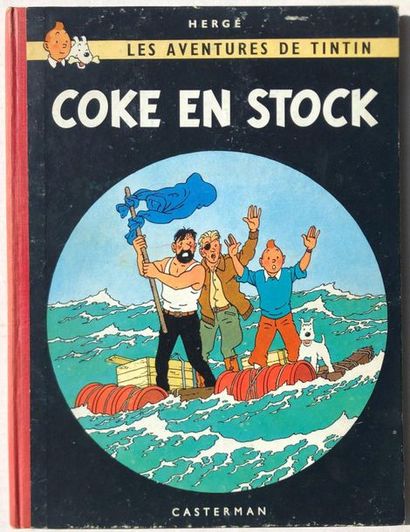 null Hergé/Tintin. Album tome 19 "Coke en stock" édition originale belge de 1958...