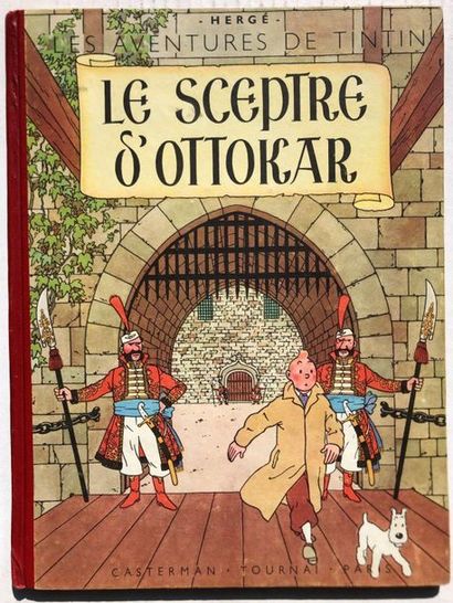 null Hergé/Tintin. Album tome 8 "Le sceptre d'Ottokar" édition originale couleurs...