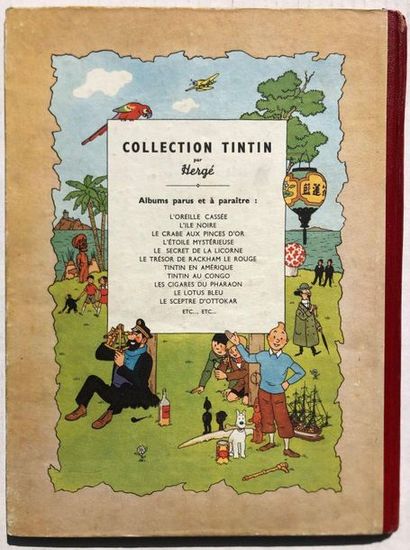 null Hergé/Tintin. Album tome 8 "Le sceptre d'Ottokar" édition originale couleurs...