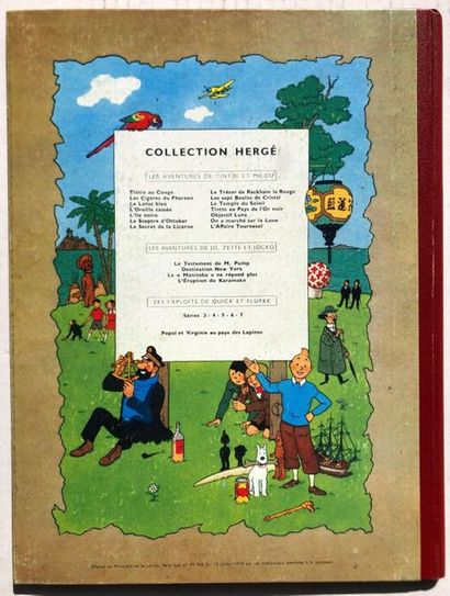 null Hergé/Tintin. Album tome 18 "L'affaire Tournesol" édition originale française...