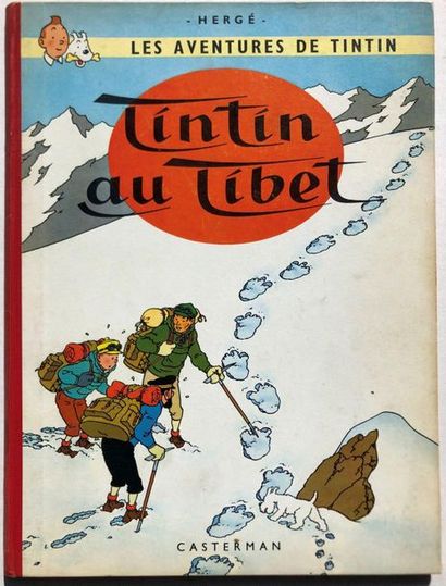null Hergé/Tintin. Album tome 20 "Tintin au Tibet" édition originale belge de 1969...