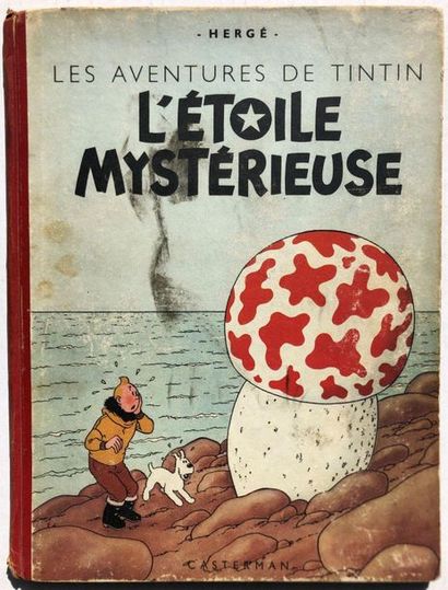 null Hergé/Tintin. Album tome 10 "L'étoile mystérieuse" édition A20 de 1943 en état...