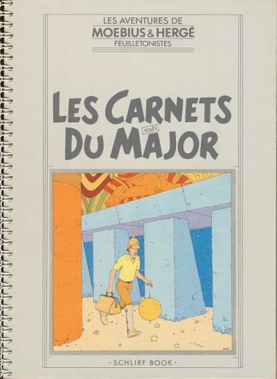 null Hergé/Moebius/Les Carnets volés du Major. Album hommage EO de 1983 numéroté...