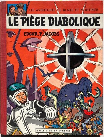 null Jacobs/Blake & Mortimer. Album tome 8 "Le piège diabolique" E.O de 1962. Etat...