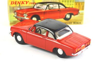 null DINKY Hong Kong, 57/002 Corvair Monza, red and black, (MB)