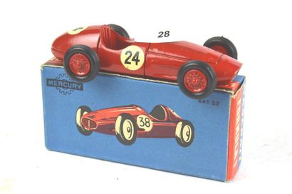 null MERCURY No. 52, Maserati 250F Form 1, red, new in box (MB)