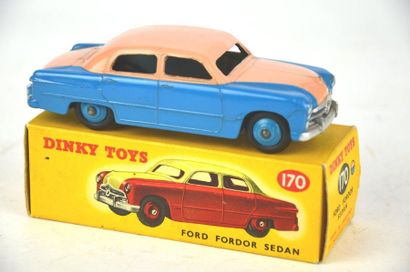 null DINKY 170 Ford Fordor Sedan, in blue and pink, new in box (MB), rare colour,...