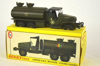 null DINKY France, 823, Military G.M.C. truck gasoline tanker, new in box (MB)