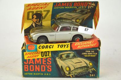 null CORGI TOYS 261, Aston Martin D.B.5, special agent 007, James Bond's, almost...
