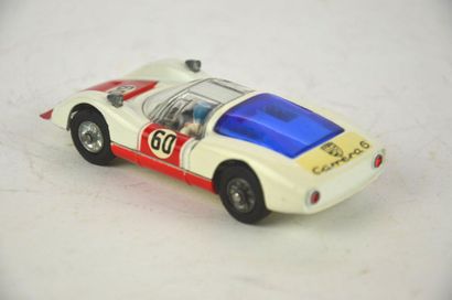 null CORGI Toys, ref 330, Porsche Carrera 6, white and red "60", new in box (MB)