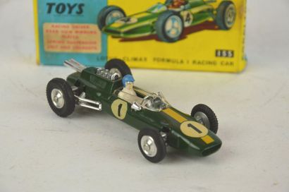 null CORGI Toys ref 155, Lotus Climax formula 1 racing car, in green n° "1", new...