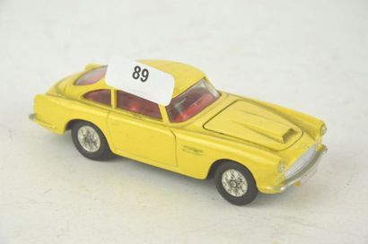 null CORGI TOYS 218 Aston Martin DB4, jaune, état quasi neuf (E/M)