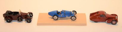 null (3) ELIGOR, 1 Bugatti type 35 B Race of 1927 in blue metal (M+B), SUN MOTORS,...