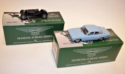 null Jaguar Diamond Jubilee Series (2): 1 SS 100 Brooklands 1936 metal, black; 1...
