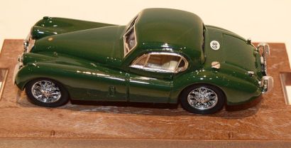 null BRUMM ORO Series Jaguars (3) XK 120 coupé: a green Le Mans Series, a grey Alpine...
