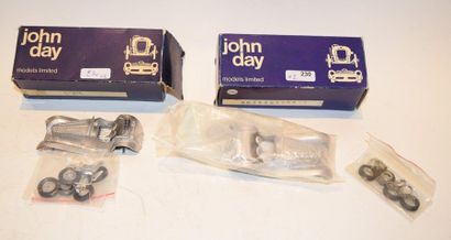 null JOHN DAY models limited Jaguars (2) SS 100 to be mounted. Metal. 1/43 e.