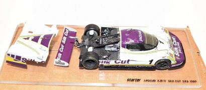 null STARTER: Jaguars (4): XJR 10 Slik Cut 1989 Paul Ricard circuit test in resin...