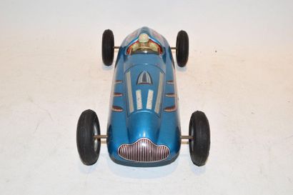 null MARUSAN TOYS (SAN), Japan, circa 1956/58, Very nice racing car (N°7) in blue...