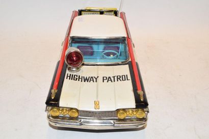 null ICHIKO; Japan, Circa 1957/58, , Oldsmobile police car, a "Speed-Meter" is placed...