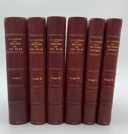 null THE WISE MAN Alain-René 

Works, 6 volumes including :

Histoire de GIL BLAS...