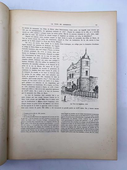 null Set of 42 books about Flanders, its cities, history, monuments and works of...
