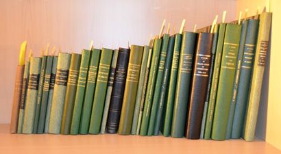 null Set of 28 books on the province of Luxembourg, its cities, history, monuments...