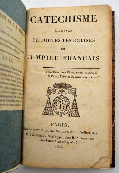 null Catechism for the use of all the churches of the French empire.

PARIS, At the...
