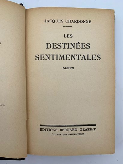 null CHARDONNE Jacques

Jean Barnery's wife; Sentimental destinies; Porcelaine de...
