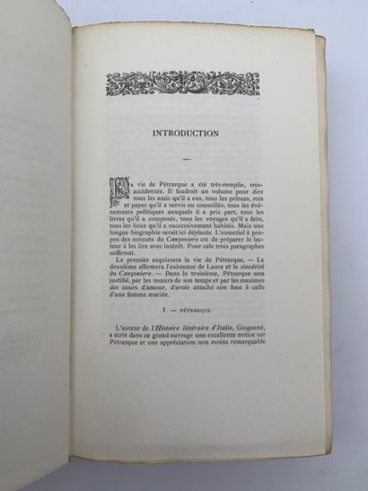 null PETRARCA, Francesco, 1304-1374.

The sonnets of Petrarque. 

Complete translation...