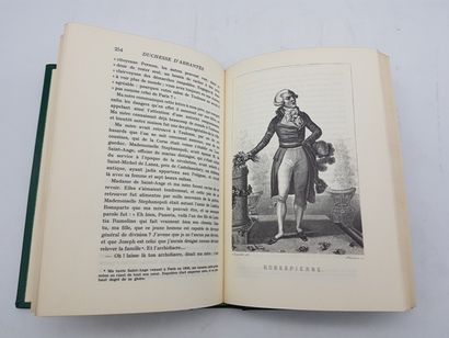 null 
JUNOT Laure, Lot of 16 volumes




Mémoires de Laure Junot, Duchesse d'Abrantès,...