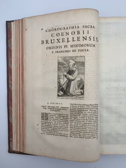 null SANDERUS, Antonius, (1586-1664). Chorographia Sacra Brabantiae sive celebrium...
